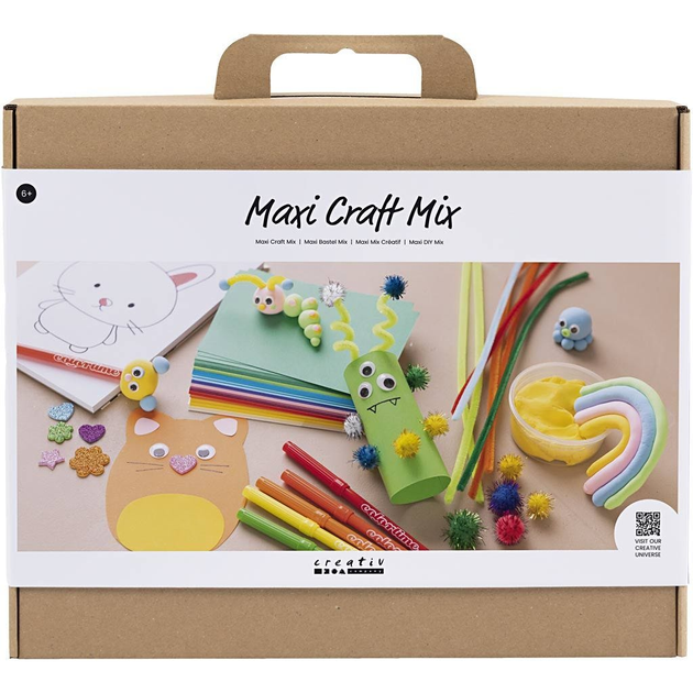 Zestaw kreatywny Creativ Company Maxi Craft Mix (5712854625838) - obraz 1