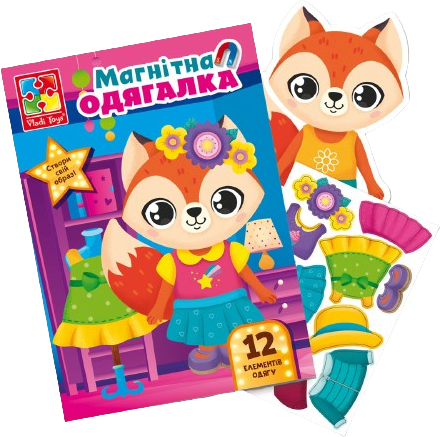 Магнитная игра Vladi Toys Лисичка (VT3204-33) - Фото 1 Магнитная игра Vladi Toys Лисичка (VT3204-33) - изображение 1