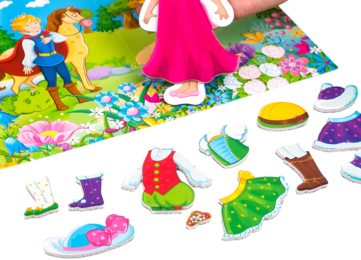 Магнитная игра Vladi Toys Принцесса (VT3204-26) - Фото 3 Магнитная игра Vladi Toys Принцесса (VT3204-26) - изображение 3