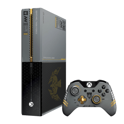 Консоль Microsoft Xbox One Call Of Duty: Advanced Limited Edition 1TB Black Grey Б/У - Фото 1 Консоль Microsoft Xbox One Call Of Duty: Advanced Limited Edition 1TB Black Grey Б/У - зображення 1