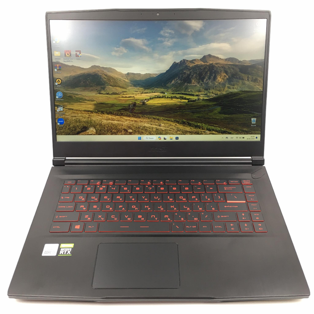 Ноутбук MSI GF65-10 UE (15,6"FHD, IPS, 144Гц/i5-10500H/16GB/RTX 3060 ...