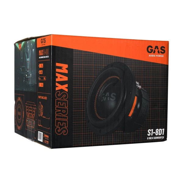 Автосабвуфер GAS S1-8D1 - изображение 8