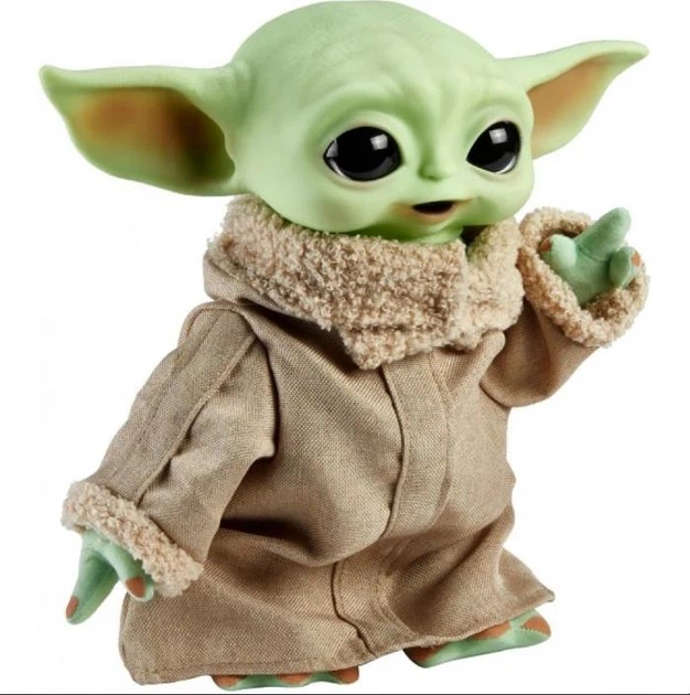 Інтерактивний іграшка Mattel Малюк Йода в сумці Зіркові війни Грогу Мандалорець зі звуковими ефектами Star Wars Grogu - изображение 4