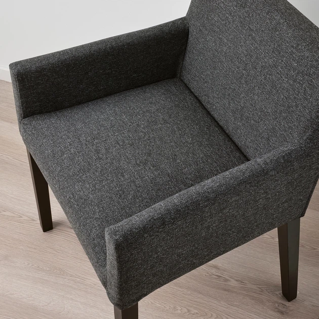 Стіл + 4 стільці з підлокітниками IKEA MÖRBYLÅNGA / MÅRENÄS, 895.201.01 - изображение 7
