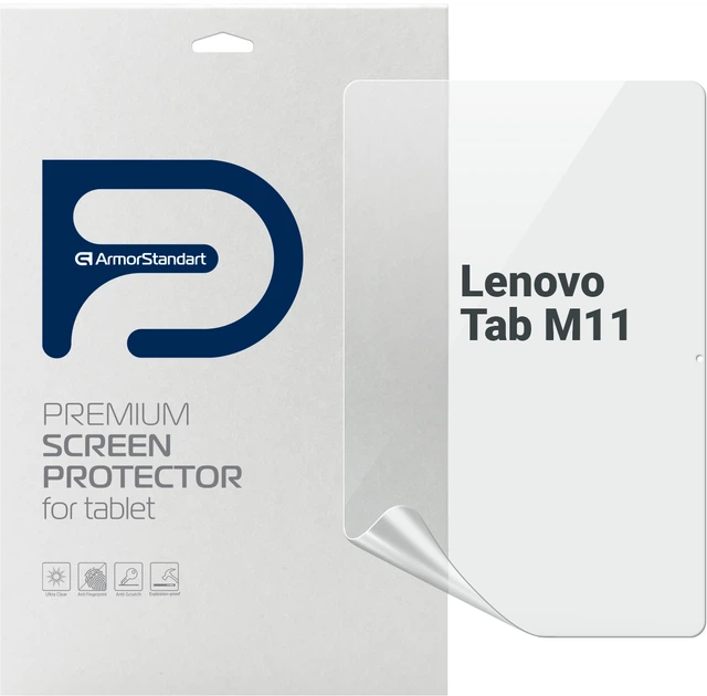 Гидрогелевая пленка ArmorStandart для планшета Lenovo Tab M11 (ARM73100) - Фото 1 Гидрогелевая пленка ArmorStandart для планшета Lenovo Tab M11 (ARM73100) - изображение 1