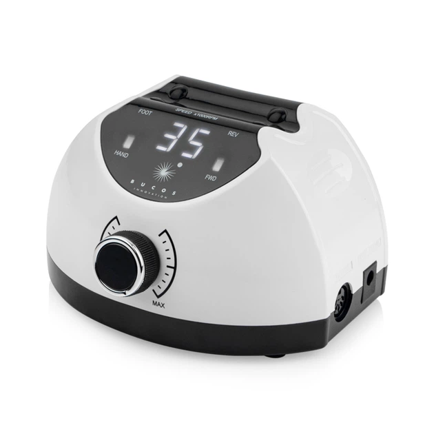 Фрезер для маникюра Bucos Nail Drill X4 PRO WHITE PEARL 65 Ватт, 35 000 об./мин. - изображение 3