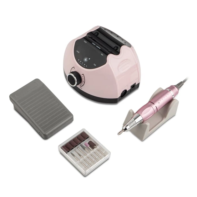 Фрезер для маникюра Bucos Nail Drill X4 PRO SMOOTH PINK 65 Ватт, 35 000 об./мин. - Фото 6 Фрезер для маникюра Bucos Nail Drill X4 PRO SMOOTH PINK 65 Ватт, 35 000 об./мин. - изображение 6