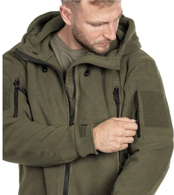 Куртка флисовая Helikon-Tex Patriot Double Fleece XXL Olive - изображение 14