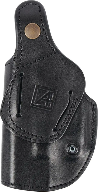 Кобура A-Line К3 кожаная поясная со скобой для Glock17 - изображение 1