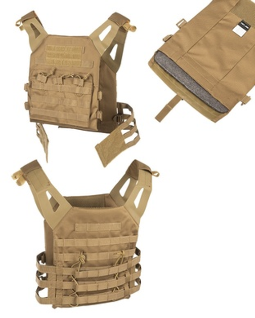 Розвантажувальний плитоноска койот жилет vest plate gen.ii coyote carrier - изображение 2