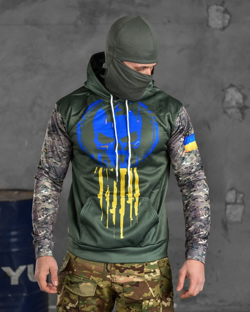 Худи ukrainian punisher mtk XXL - изображение 1