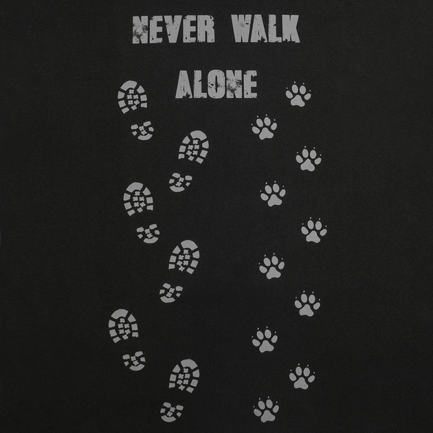 Футболка KLOST "Never Walk Alone (Ніколи не ходи один)", 4XL - зображення 2