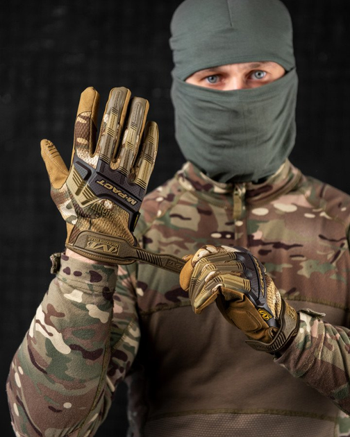 Тактичні рукавиці mechanix quot;mpact® multicam gloves L - зображення 1