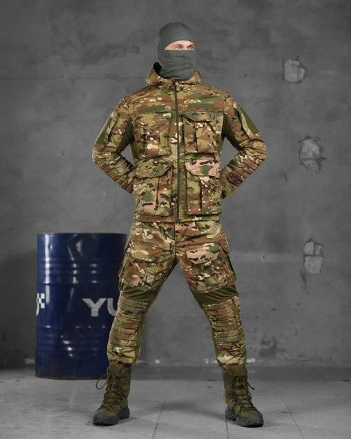 Тактичний штурмовий костюм весна/літо штани+куртка 3XL мультикам (83961) - зображення 1