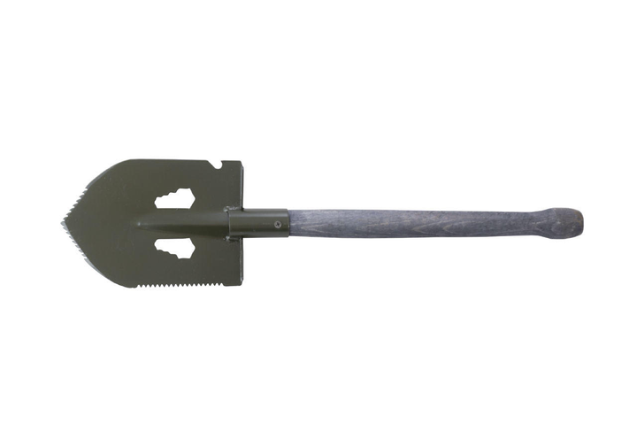 Лопата саперная DV - 600 мм ключ 1 шт. - изображение 1