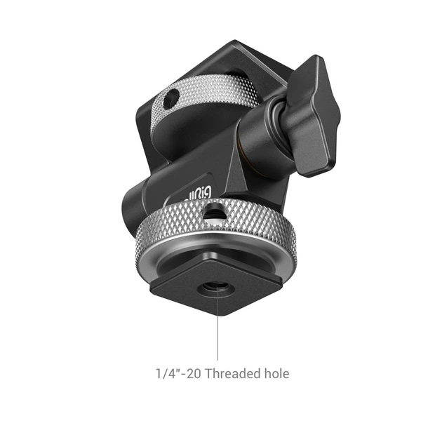 Быстросъемный держатель для монитора SmallRig 2905B с возможностью поворота и наклона с креплением холодный башмак - Фото 4 Быстросъемный держатель для монитора SmallRig 2905B с возможностью поворота и наклона с креплением холодный башмак - изображение 4