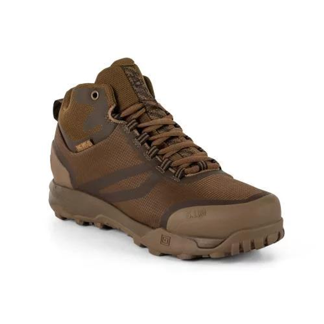 Тактичні чоловічі черевики "5.11 TACTICAL A/T MID WATERPROOF BOOT" Dark Coyote 11 US/EU 45 - зображення 2