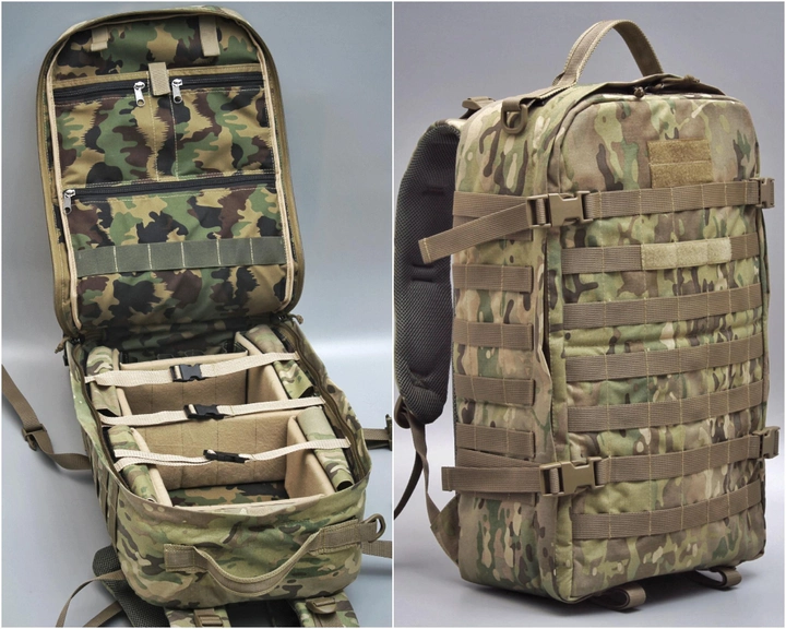 Рюкзак защитный тактический универсальный для дронов Мавик, ФПВ. Mavic, FPV. Мультикам - изображение 1