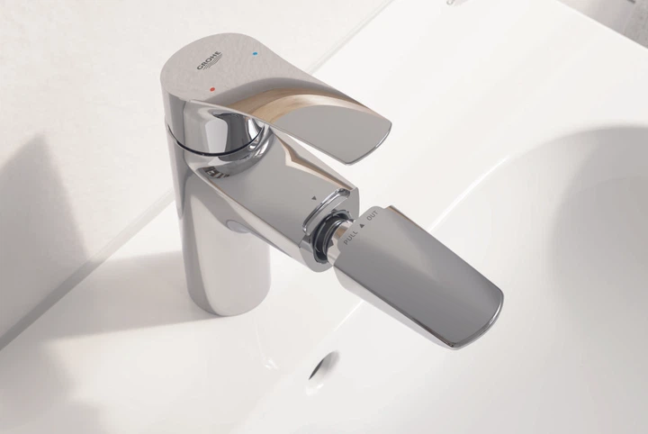 Змішувач для раковини з висувним виливом Grohe Eurosmart New (23976003) - изображение 2