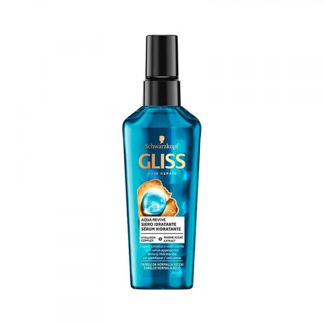 Сироватка для волосся Schwarzkopf Gliss Aqua Revive Sérum Hidratante 75 мл (8015700167535) - зображення 1