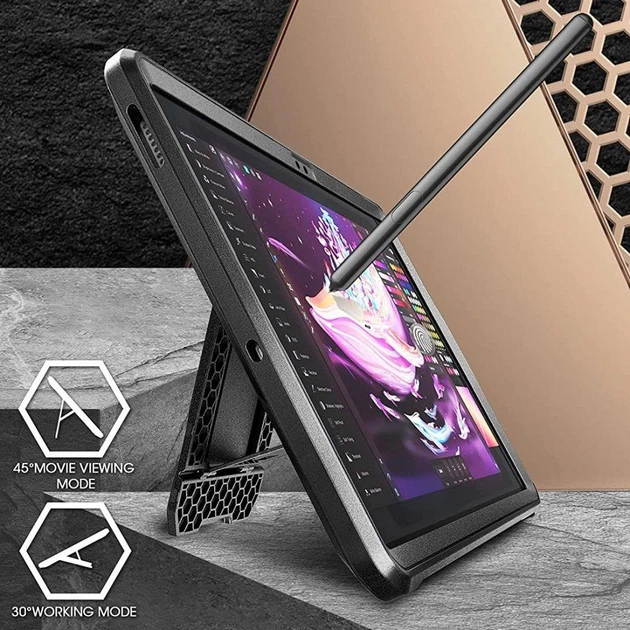 Чехол Supcase Unicorn Beetle Pro для Samsung Galaxy Tab S7 FE 5G 12.4 Black (843439113657) - изображение 3