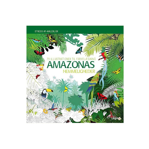 Kolorowanka Legend Amazonas Hemmeligheder (9788771552355) - obraz 1