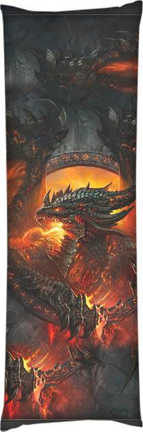 Подушка дакимакура World of Warcraft Art Размер: 60х180 см 