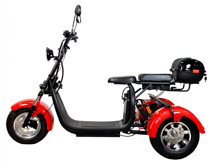 ROZETKA | Электроскутер ATLAS Hunter 3000W Red купить в Киеве, Харькове ...