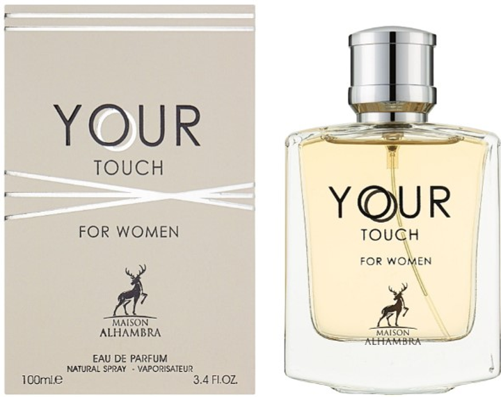 Woda perfumowana damska Alhambra Your Touch For Women EDP W 100 ml (6291108736029) - obraz 1