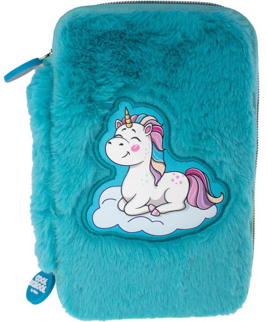 Пенал потрійний Trendenz Tinka Unicorn Plush з наповненням (7036578024356) - зображення 1