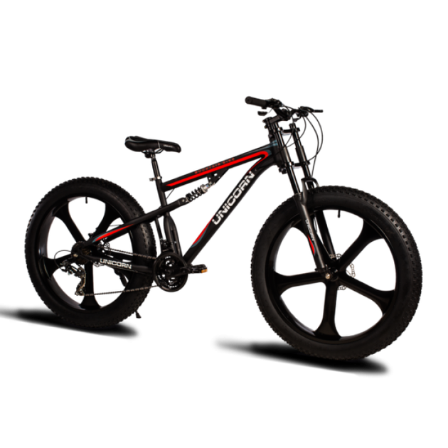 Велосипед FatBike Фет байк Godzilla Unikorn литые диски 26 Колесо 17 Рама Черный - Фото 2 Велосипед FatBike Фет байк Godzilla Unikorn литые диски 26 Колесо 17 Рама Черный - изображение 2
