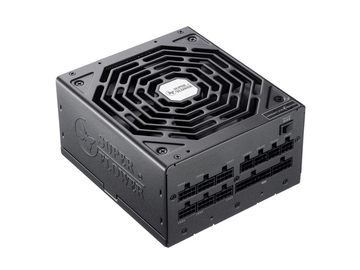 Блок питания Super Flower Leadex Platinum SPECIAL EDITION 850W 80+ Platinum,ECO Fanless & Silent Mode, Full Modular Power Supply, Dual Ball Bearing Fan, SF-850F14MP - изображение 1