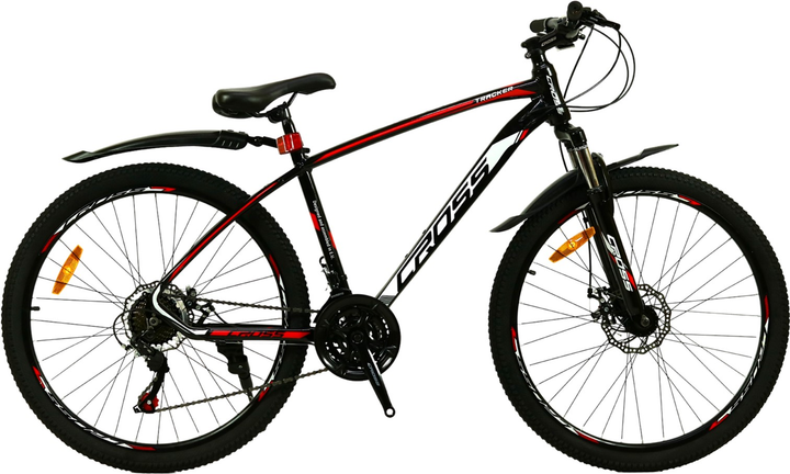 Велосипед Cross 29" Tracker 2022 Рама 18" Black-Red (29CTA-004943) від Rozetka на платформі USKIDKA Акція на Велосипед Cross 29" Tracker 2022 Рама 18" Black-Red (29CTA-004943) від Rozetka
