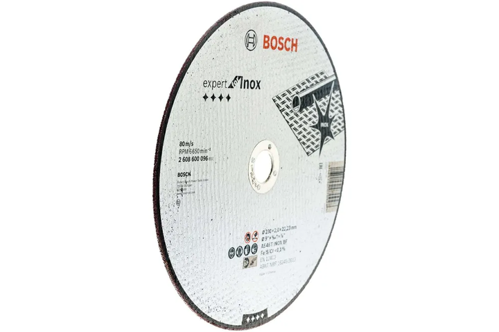 Коло відрізне Bosch Expert AS 46 T INOX BF 230×2 мм - Фото 2 Коло відрізне Bosch Expert AS 46 T INOX BF 230×2 мм - зображення 2