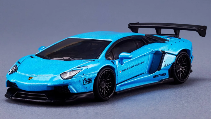 RM 64 ランボルギーニ アヴェンタドール LP700-4 LBWK ブルー Машинка Premium Hot Wheels LBWK Lamborghini Aventador LP 700-4