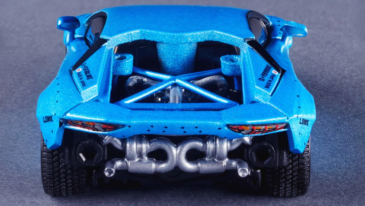 RM 64 ランボルギーニ アヴェンタドール LP700-4 LBWK ブルー Машинка Premium Hot Wheels LBWK Lamborghini Aventador LP 700-4