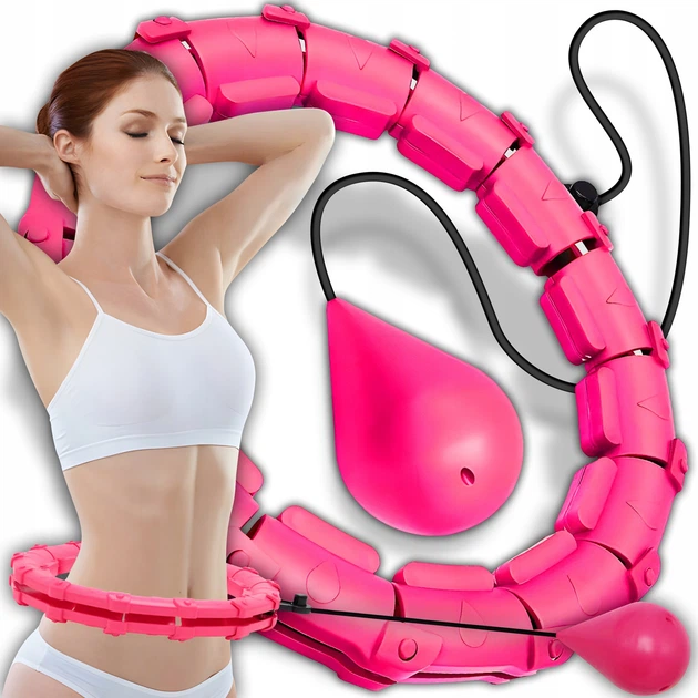 Хула хуп hula hoop з шпильками Hikey 50 см – фото, отзывы