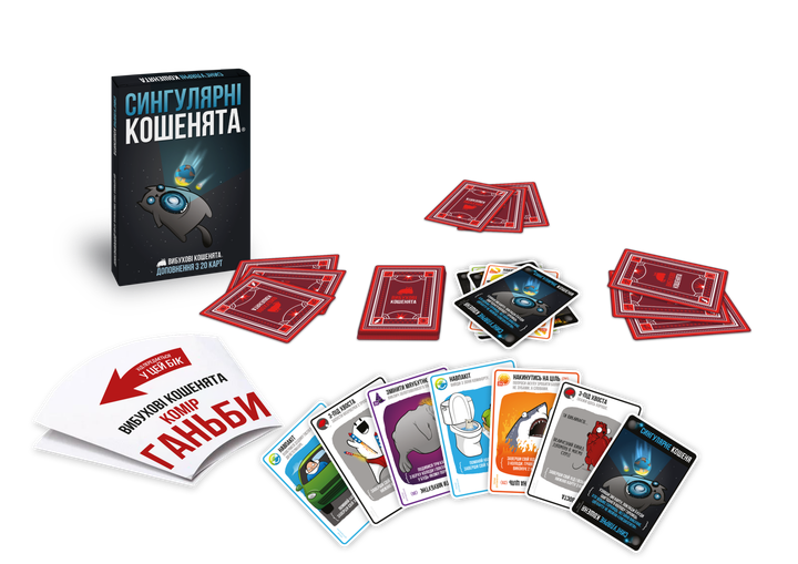 Настольная игра Rozum Взрывные котята: Сингулярные котята (Imploding Kittens) (R043UA) - изображение 2