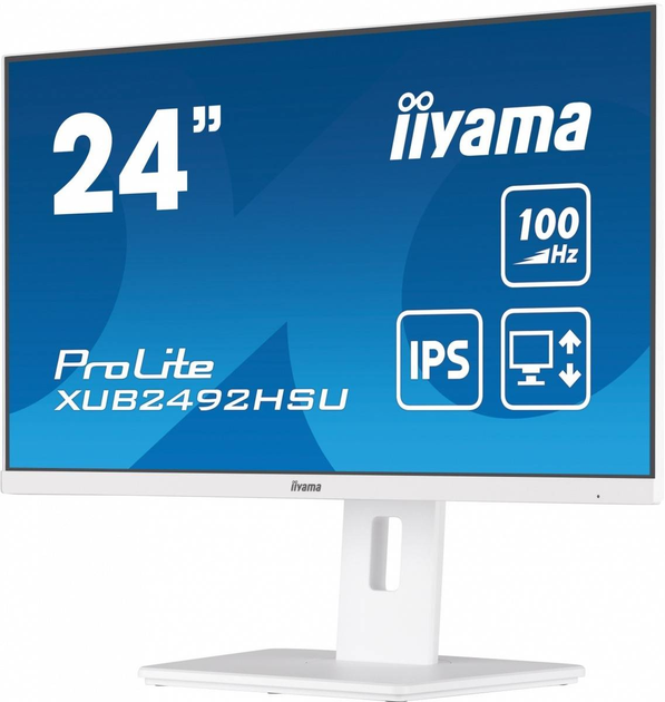 Monitor 23.8 cala Iiyama ProLite (XUB2492HSU-W6) - obraz 5