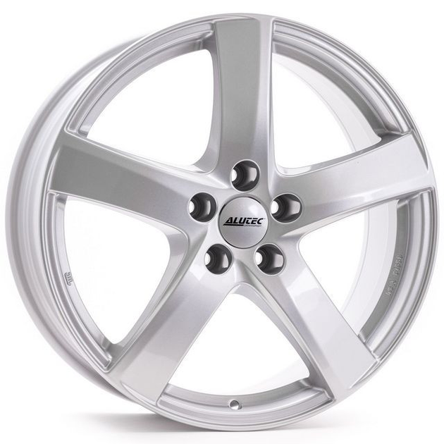 Литые диски Alutec Freeze R17 W7.5 PCD5x112 ET37 DIA66.5 (polar silver ...