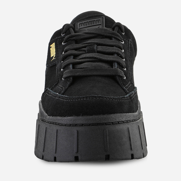 Жіночі кеди низькі Puma Mayze Stack Suede Wns 383983-01 36 (3.5UK) 22.5 см Чорні (4065449378802) - зображення 5