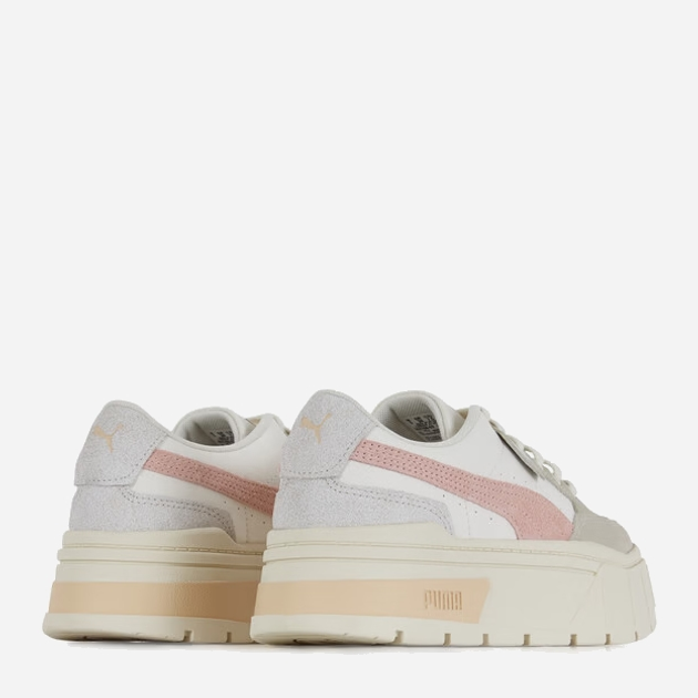 Жіночі кеди низькі Puma Mayze Stack Thrifted 392768-02 39 (6UK) 25 см Бежевий/Рожевий (4065453826412) - зображення 4