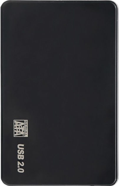 Kieszeń zewnętrzna Qoltec 51862 na 2.5'' HDD/SSD USB 2.0 Czarna (5901878518626) - obraz 3