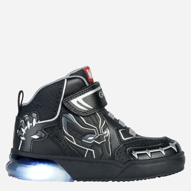 Trzewiki chłopięce Geox GEOJ369YB0FU50C0039 32 Czarne (8056206225336) - obraz 5