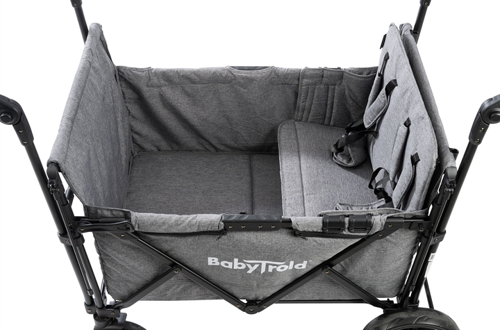 Коляска BabyTrold Fun Pram including seats серая (5704211723646) - изображение 5