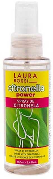 Спрей для тіла Laura Rossi Citronela Power 059576 100 мл (8428390059576) - зображення 1