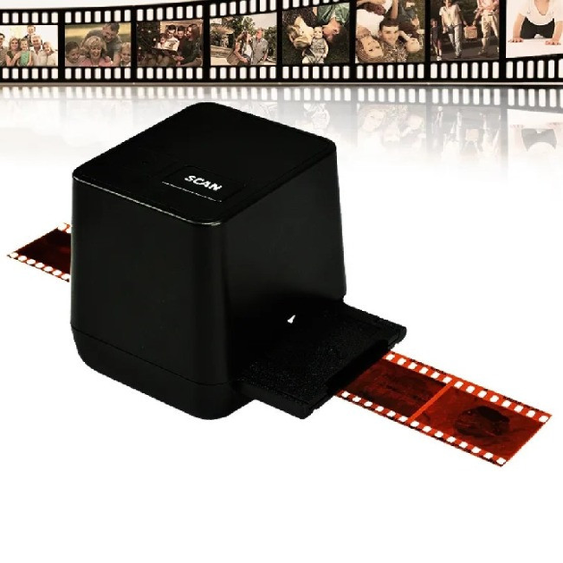 Слайд сканер для оцифрування фотоплівки QPIX FS110 4812 Black S – фото ...