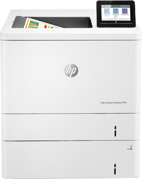БФП HP Color LaserJet Enterprise M555X (7ZU79A#B19) - зображення 1