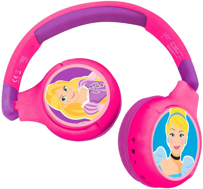 Słuchawki Lexibook Disney Princess Pink (3380743086842) - obraz 1
