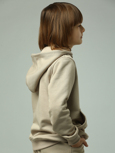 Подростковый спортивный костюм (худи + штаны) для мальчика Babydream trklarge4 140 см Темно-бежевый (ROZ6501044294) 
